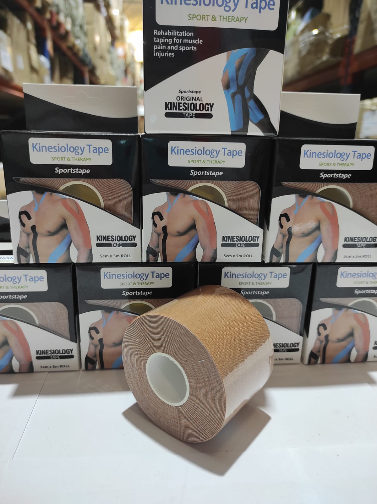 Cinta de kinesiología 1 rollo 5cm x 5m