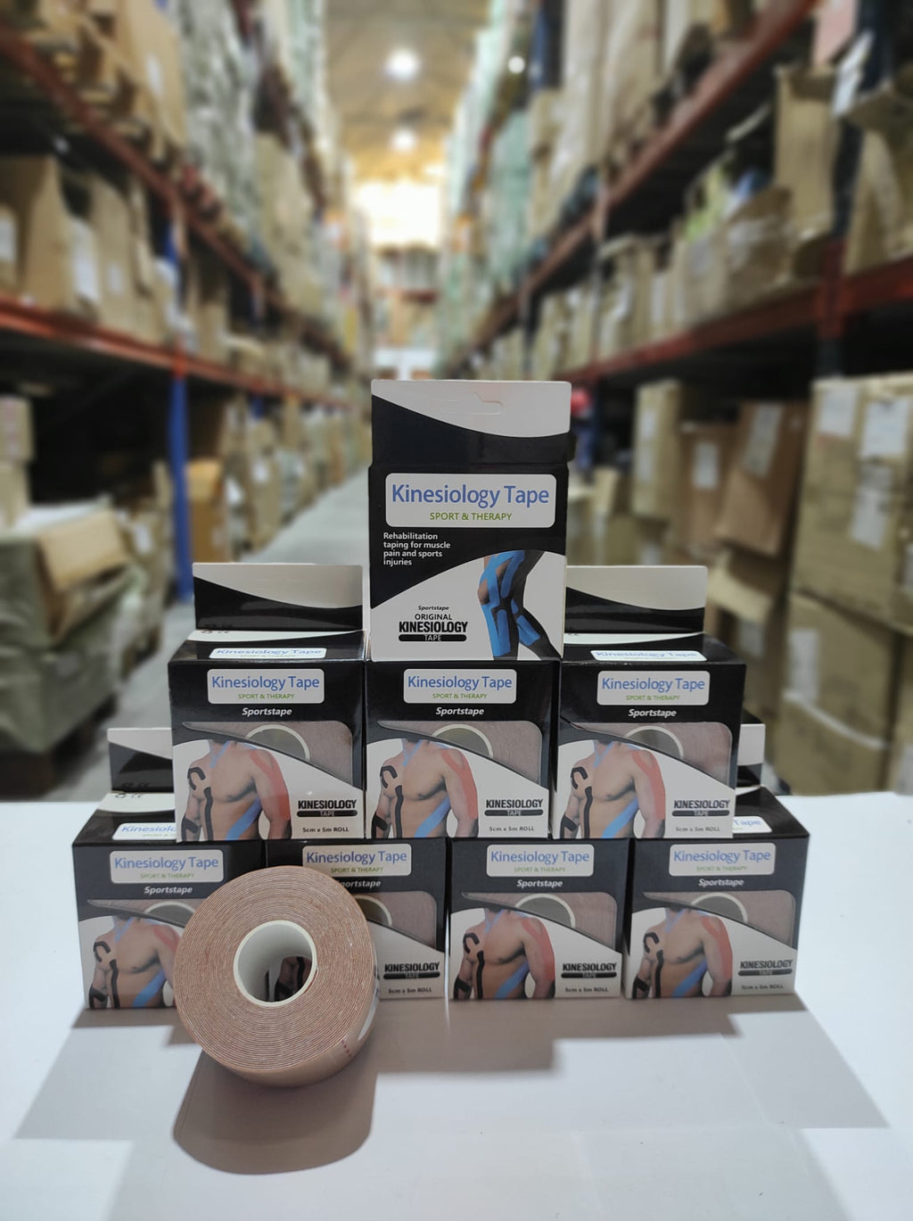 Cinta de kinesiología 1 rollo 5cm x 5m