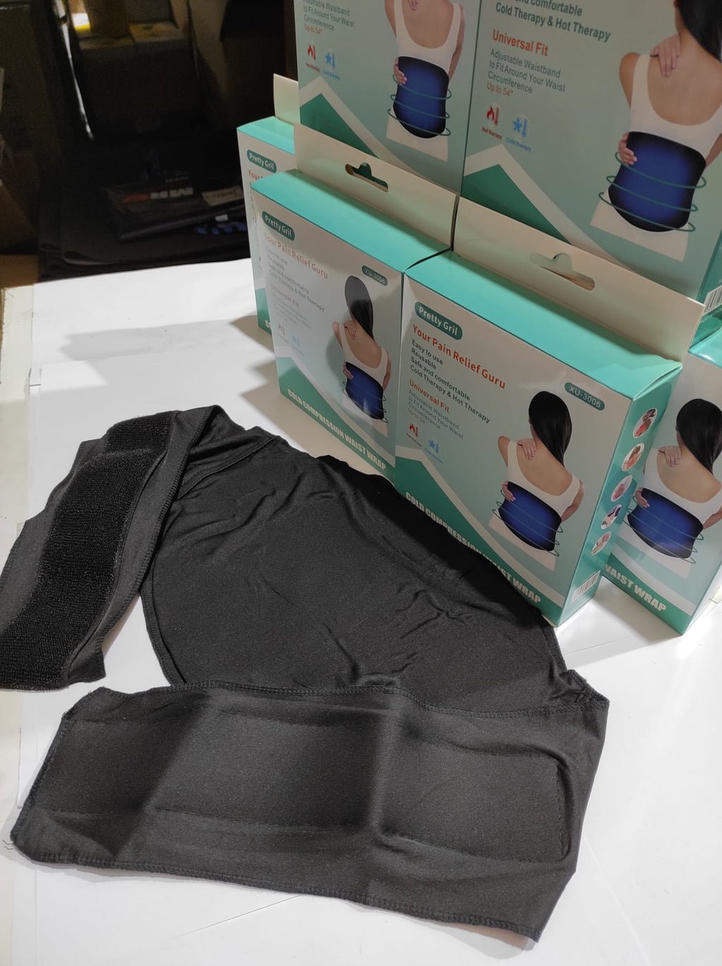 Faja de terapia de frío y calor de Gel reutilizable