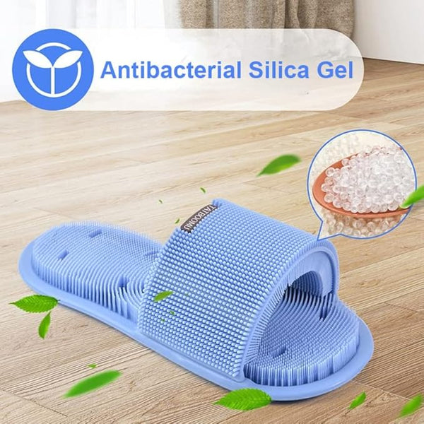 Zapatilla Exfoliante para Pies – Azul