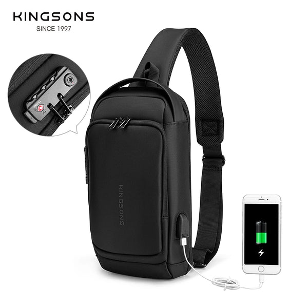 Bandolera Antirrobo Negra
