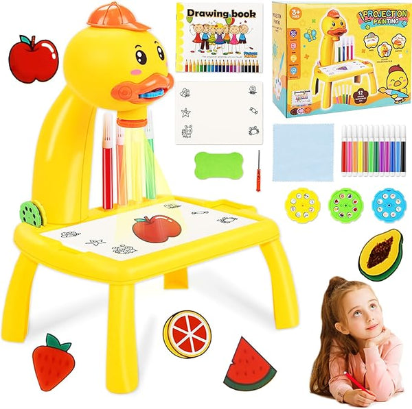 Mini Escritorio de Aprendizaje – Pato Amarillo