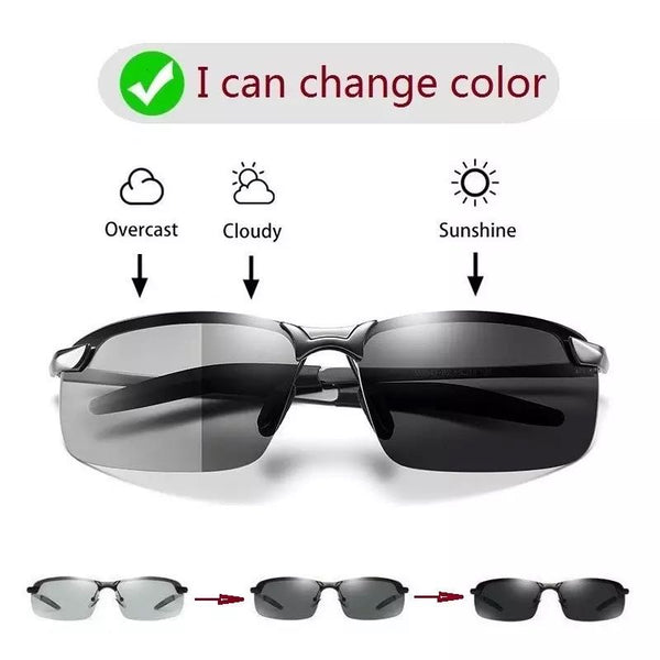 Gafas de sol polarizadas con lentes fotocromáticas