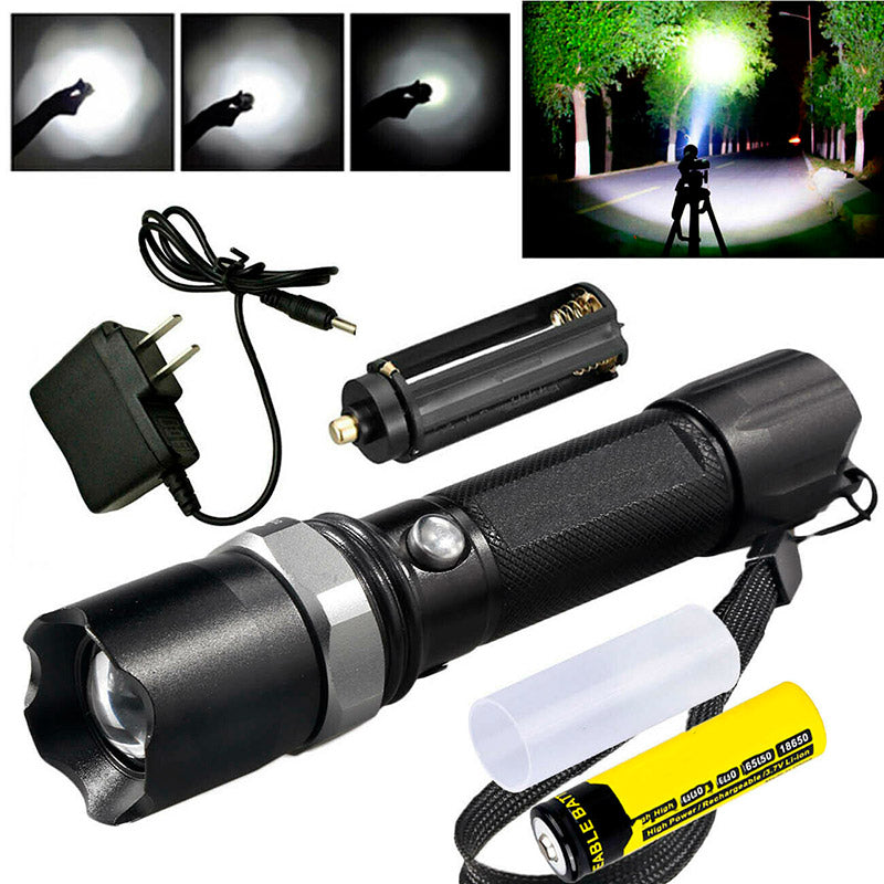 Linterna LED recargable de alta potencia