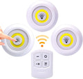 Pack 3 Luces LED Inalámbricas con Mando
