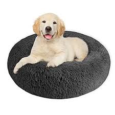 Cama para Perro Mediana – Gris Oscuro (70 cm)