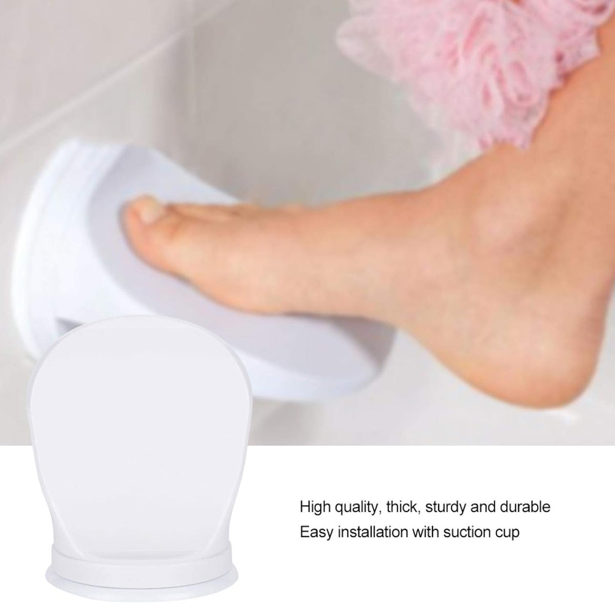 Soporte para reposapiés de ducha