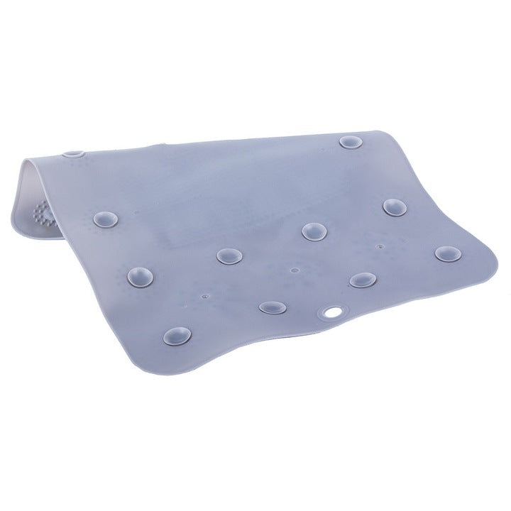 Alfombra exfoliante con esponja gris