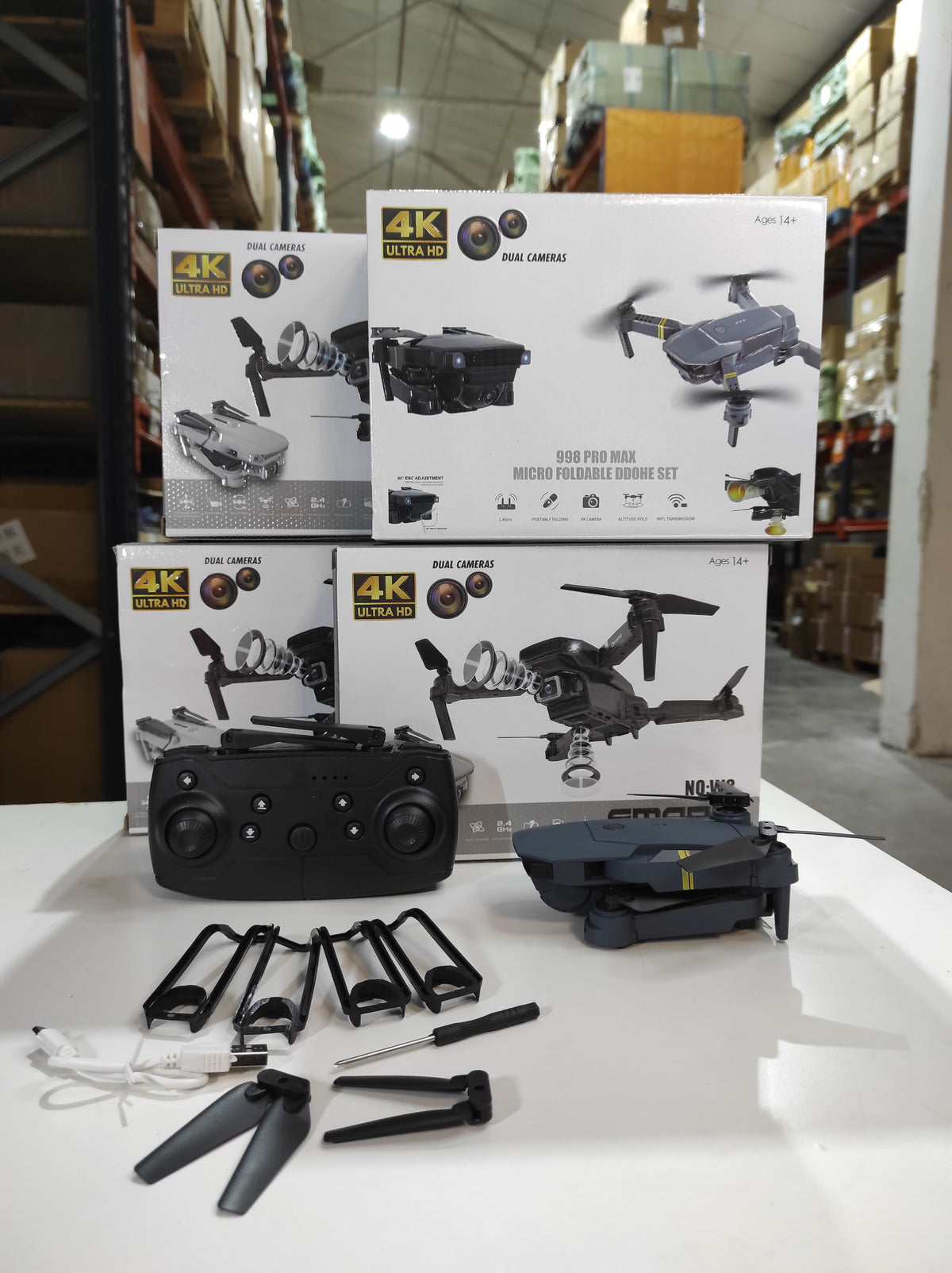 Dron W8 Pro Max con Doble Cámara y Maletín