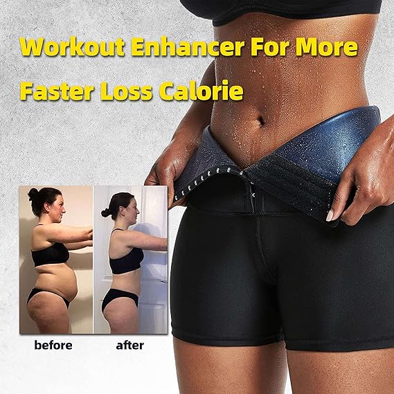 Pantalón Corto Efecto Sauna Mujer (S/M)