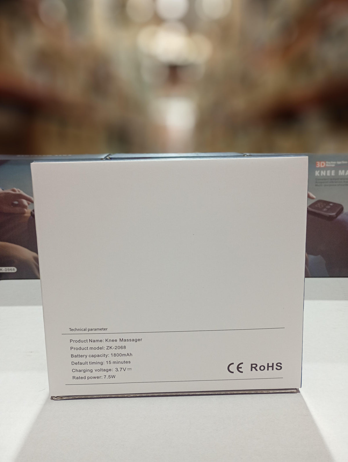 Masajeador de rodilla con calefactor