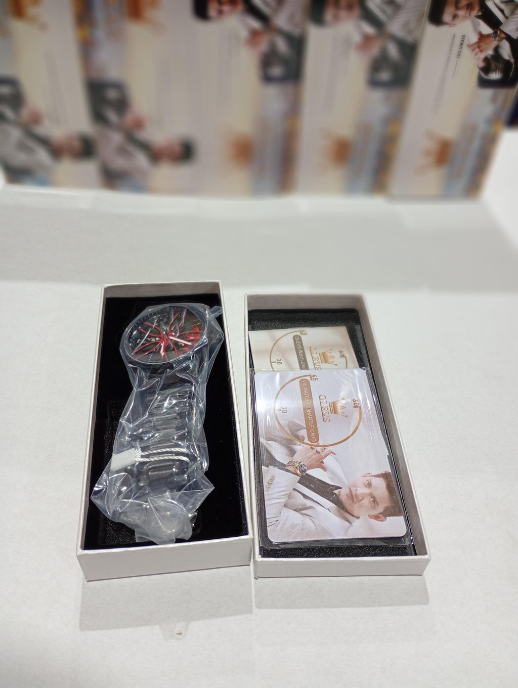 Reloj deportivo 3D en forma de llanta