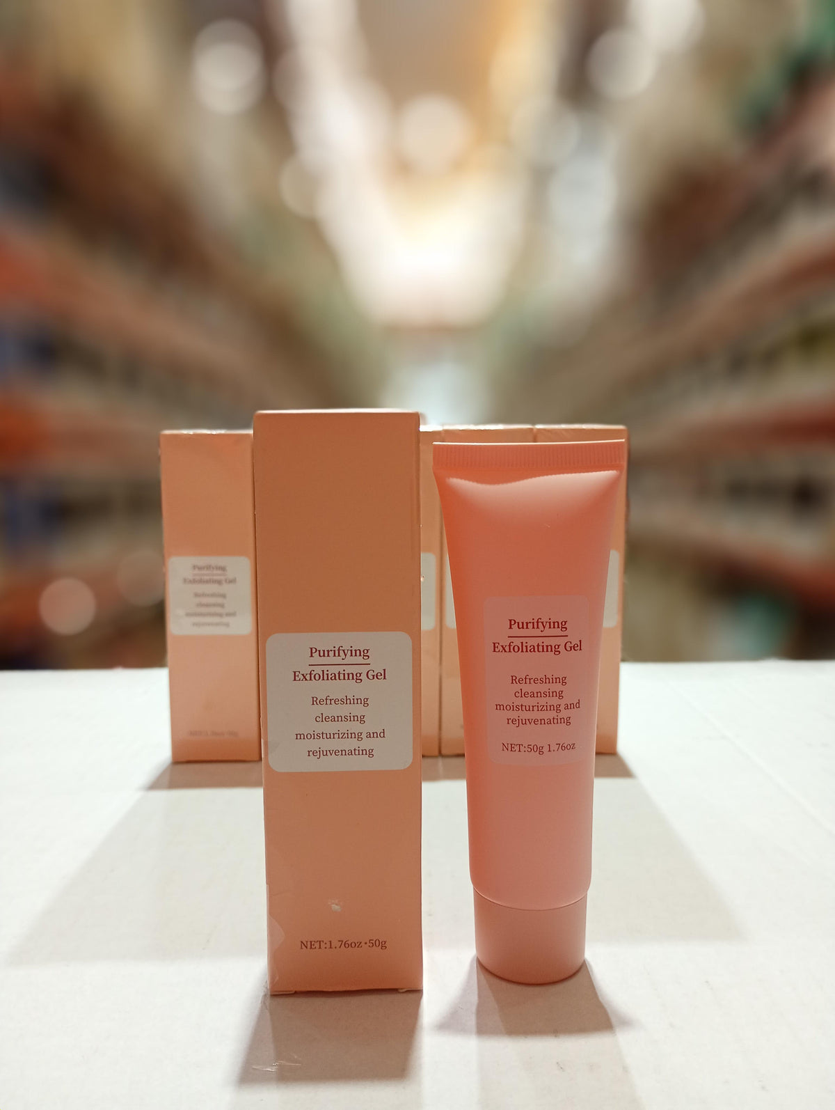 Gel exfoliante purificante 50 g para rostro y cuerpo