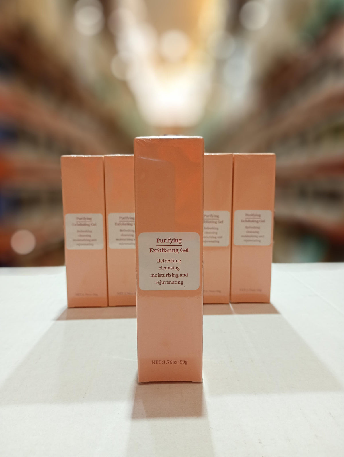 Gel exfoliante purificante 50 g para rostro y cuerpo
