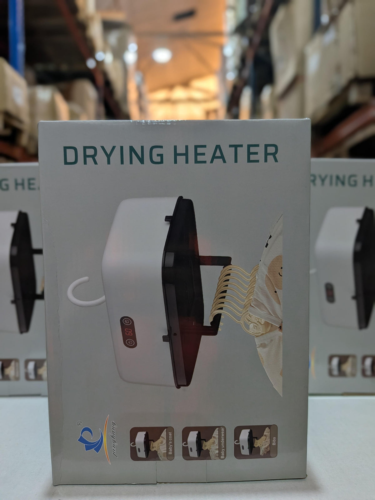 Secadora de ropa portátil eléctrica con temporizado