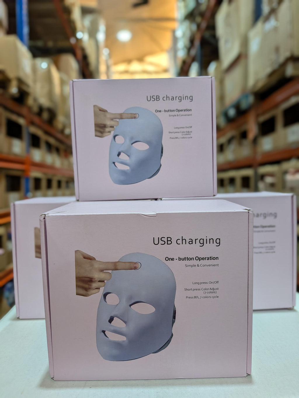 Mascarilla LED de terapia