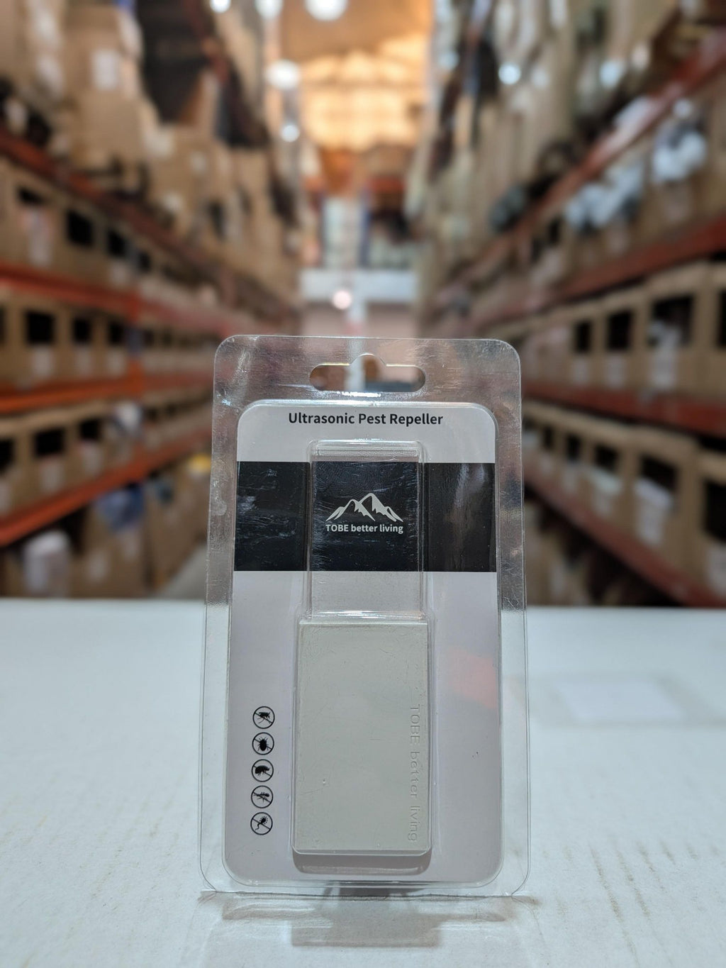Repelente ultrasónico con luz led