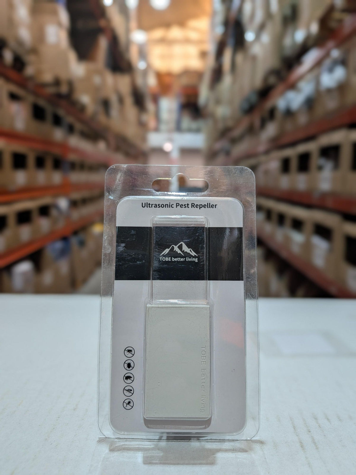 Repelente ultrasónico con luz led